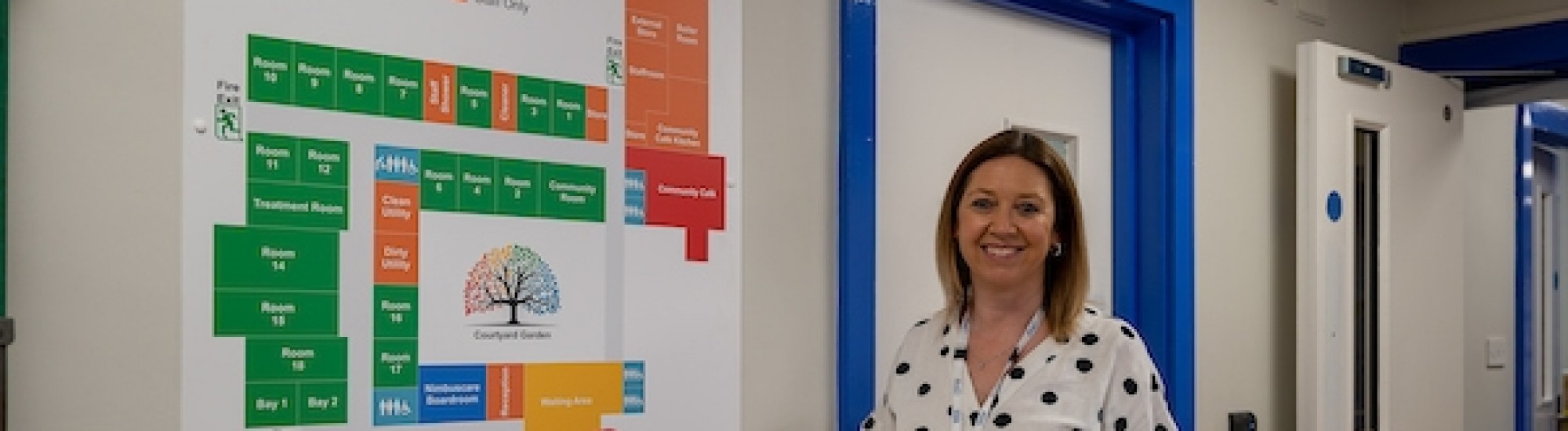 Ellie Holmes at Acomb Garth Community Care Centre