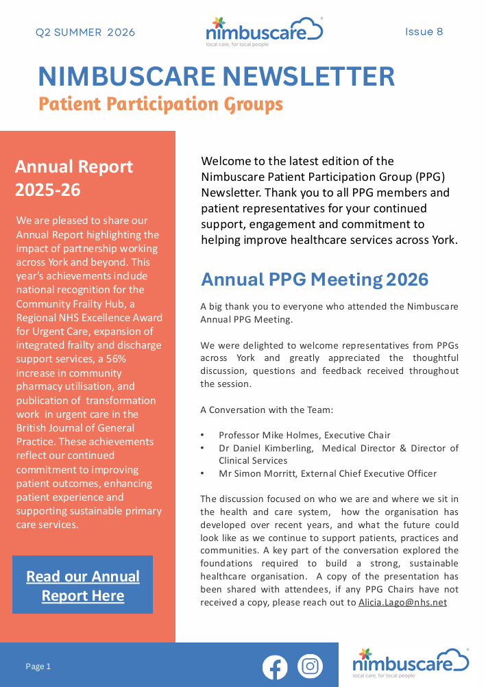 PPG Newsletter Cover